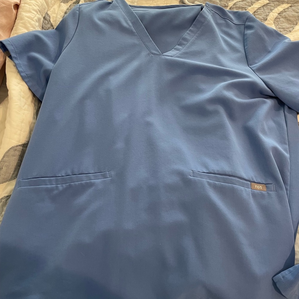 TWO sets of Figs Scrubs